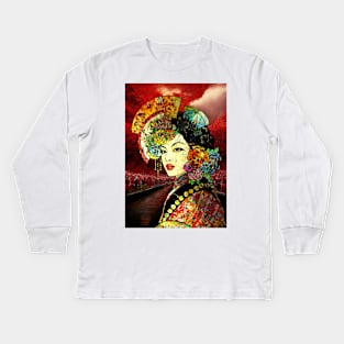 Japan 5 Kids Long Sleeve T-Shirt